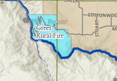 Greer RFD Map
