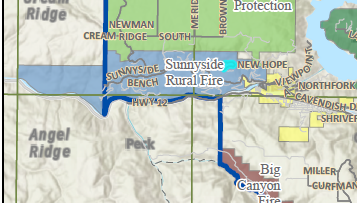 Sunnyside RFD Map
